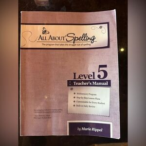 Level 5 All About Spelling Book